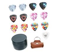 Sosoport Púas De Guitarra De Celuloide De Púas Prácticas Para Guitarra Folk Accesorios De Reemplazo Para Tocar La Casa o Estudio