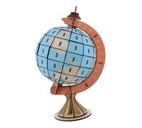 Sosoport Puzzle de Madera para Juguete Educativo de Globo Manualidades DIY para Desarrollo Coordinación y Habilidades Prácticas para Cumpleaños y Juguete Seguro y Divertido
