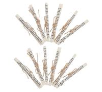 Sosoport Rollos de Mezuzá Religiosos para Puerta Judía, 12 Unidades, Pergaminos con Escrituras Bíblicas, Decoración Religiosa del Hogar Israelí para Casa y Oficina