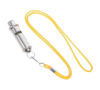 Sosoport Silbato De Supervivencia y Entrenador para Aves De Acero Inoxidable, Sonido Fuerte, Compacto y Portátil, Adecuado para Entrenamiento Al Aire Libre y Señalización De Emergencia