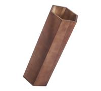 Sosoport Soporte de Paraguas de Madera Decorativo Organizador de Almacenamiento para Paraguas y Bastones Diseño Color Nogal para Esquinas y de Espacio