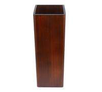 Sosoport Soporte de Paraguas de Madera para Interior Organizador de Paraguas de Diseño Compacto Estante para Hotel y Hogar Capacidad Base Estable Color Nogal