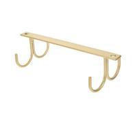 Sosoport Soporte para Utensilios de Cocina Portavasos para Debajo del Armario Material de Hierro Organizador Práctico para Cocina Ahorrador de Espacio 1 Pc