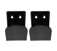 Sosoport Soportes para Guantes de Béisbol y Sóftbol Montados en Pared, Estante Negro 2 Unidades Orificios para Tornillos, Organizador Deportivo para Exhibición y Conservación de