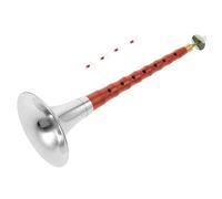 Sosoport Suona China de Madera para Principiantes Instrumento Musical de Viento Sonido Claro y Natural para Niños y Adultos 1 Juego Completo