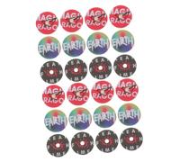 Sosoport Tabletas de Aromaterapia para Coche Recambios Ambientadores Forma de Tocadiscos Almohadillas Perfumadas para Consola Central de Vehículo