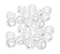 Sosoport Tope De Cadena Cuentas Transparente 40 Piezas para Persianas Verticales Repuesto De Fijación para Cortinas Accesorio para Hogar