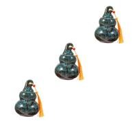 Sosoport Urnas Decorativas 3 Piezas urna para Mascotas Mini urna para Cenizas urnas urna Mediana urna de cremación de Mascotas Cuerpo Humano de té cerámica Tarro de Calabaza papá Recuerdo