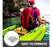 Sosoport Válvula de Drenaje para Kayak PVC Tapón para Barco Inflable Repuesto Profesional para Canoas Fácil Instalación y Accesorio Náutico para Pesca y Actividades al Aire