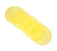 Sosoport Vinilo Faros Coche Película Que Cambia de Color de Pet Amarillo, 5 Piezas Resistentes Decoloración para Dormitorios y Áreas de Comedor Fácil Transformación de Color