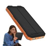 Sospechadora del cargador solar - Caja protectora portátil, altavoz de luz LED | Cubierta ligera de aventura para dispositivo de senderismo con diseño seguro y fijación rápida durante