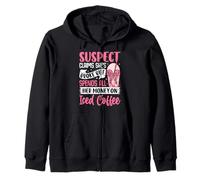 Sospechosa afirma que está en quiebra pero gasta todo su dinero en helado Sudadera con Capucha