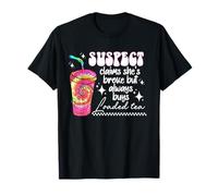 Sospechosa afirma que está en quiebra pero siempre compra té cargado divertido Camiseta