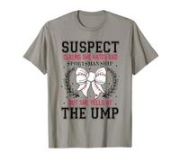 Sospechosa de béisbol que odia la mala deportividad grita al umbral Camiseta