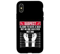 sospechoso afirma Tener un Hombre, Pero Nadie lo ha Conocido Ella Carcasa para iPhone X/XS