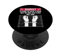 sospechoso afirma Tener un Hombre, Pero Nadie lo ha Conocido Ella PopSockets PopGrip Adhesivo