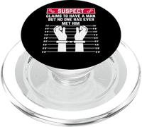 sospechoso afirma Tener un Hombre, Pero Nadie lo ha Conocido Ella PopSockets PopGrip para MagSafe