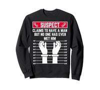 sospechoso afirma Tener un Hombre, Pero Nadie lo ha Conocido Ella Sudadera