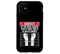 sospechoso es la tía Rica por eso Ella Siempre está quebrada Carcasa para iPhone 11