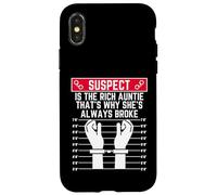sospechoso es la tía Rica por eso Ella Siempre está quebrada Carcasa para iPhone X/XS