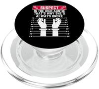 sospechoso es la tía Rica por eso Ella Siempre está quebrada PopSockets PopGrip para MagSafe