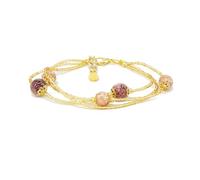 Sospiri Venezia Pulsera de mujer de cristal de Murano con perlas, cómoda y elegante, idea de regalo con caja incluida y certificado, para mamá, novia, amiga, Talla única, Cristal de Murano, No es una