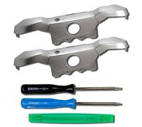SOSS GAMING® Kit de repuesto de parachoques actualizado 2024, versión ultra duradera, viene con reparación y fijación de destornilladores T6 T8, para controladores Xbox One Elite Series 1, piezas de