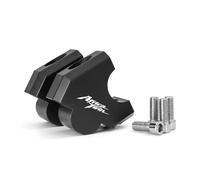 Sostén Manubrio Elevador De Manillar De Motocicleta para CRF1100L Africa Twin 1100 Adventure Sports 2020-2025 con Abrazadera De Extensión Pilar Manubrio(Negro 1)