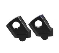 Sostén Manubrio Elevador De Manillar para Motocicleta para para Z900, Adaptador Abrazadera para Elevador De Manillar, Soporte Trasero De Elevación. Pilar Manubrio(Negro)