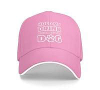 Sostén Mi Bebida, Tengo Que Acariciar A Este Perro Unisex Gorras Hip Hop Ligera Sombrero Clásico Snapback Cap para Tenis Deporte Running