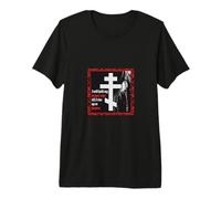 Sostendré mi Cuerda de oración hasta Que me Levante al Cielo Camiseta Premium