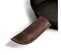 Sostenedor de Cuero Rustico para Mango Caliente (Sartén de Hierro Fundido y Porta Olla) Hecho a Mano por Hide & Drink :: Bourbon