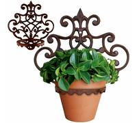 Sostenedor de Pote Flor Colgador Pared Hierro Fundido Soporte Olla Jardín