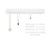 Sostenedor del Organizador de la joyería, Pendiente del Collar Organizador de la Pulsera Transparente y Transparente sostenedor cosmético de la Belleza Caja de Almacenamiento del Almacenamiento de la