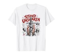 Sostenga la fe inquebrantable sobre el Miedo a Las Escrituras cristianas Camiseta