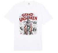 Sostenga la fe inquebrantable sobre el Miedo a Las Escrituras cristianas Comfort Colors Adult Heavyweight T-Shirt