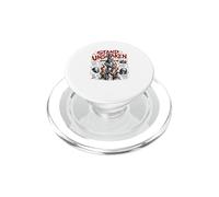 Sostenga la fe inquebrantable sobre el Miedo a Las Escrituras cristianas PopSockets PopGrip para MagSafe