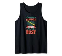 Sostengo un Clarinete, así Que sí, Estoy Bastante Ocupado Camiseta sin Mangas