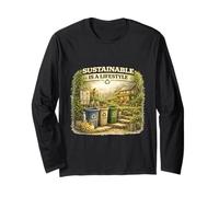 Sostenible es un Estilo de Vida Eco Living Manga Larga