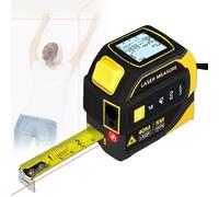 Sostenible Medidor lser 4 en 1 con Nivel lser, Cruz Crosshairs, Pantalla Digital y Rango Infrarrojo Fora Ingeniería de Conservación de Agua y Tuberías