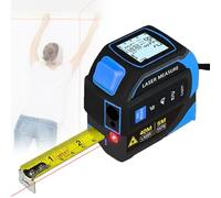 Sostenible Medidor lser 4 en 1 con Nivel lser, Cruz Crosshairs, Pantalla Digital y Rango Infrarrojo Fora Ingeniería de Conservación de Agua y Tuberías