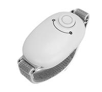 Sosteniendo el Instrumento de Ayuda para Dormir, Ayuda a Conciliar el Sueño Instrumento USB Microcorriente Aliviar la Ansiedad Dispositivo de Ayuda para Dormir de 5 Engranajes para Adultos(Blanco)