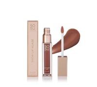 SOSU Cosmetics Satin Lip Glaze Birthday Suit - Brillo de labios hidratante de larga duración en suave tono nude, vitamina E y ácido hialurónico para labios suaves y cuidados