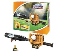 Sosuy Set de Construcción de Bloques Béisbol, 968 Piezas con Bate, Guante, Pelota, Trofeo y Soporte, Juguete Educativo para Niños Adolescentes, Regalo para Fans del Deporte para Construir y Exhibir