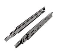 SOTECH 1 par Guías de extracción total KV2-45-H45-L250-NF Guía de cajón | de 250 mm empujada Capacidad de carga de 45 Kg