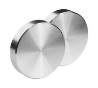 SOTECH 1 par Tiradores para puertas correderas JASCHA Tirador Ø: 50 mm de acero inoxidable autoadhesivo