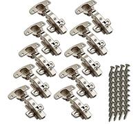 SOTECH 10 piezas Hettich Sensys 8645i TH52 Bisagra estándar con Tope de esquina de 110° incl. tornillos M4x16mm Altura (Distancia): 1,5 mm Cierre suave