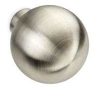 SOTECH 10 piezas Pomos de muebles EK08 Ø 20 mm Acero inoxidable cepillado