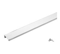 SOTECH 10 tiradores de mueble Manta Jane 50 mm cromo pulido BA 32 mm tiradores de mueble para montaje en el interior del frente incl. tornillos de fijación