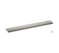 SOTECH 10 tiradores para muebles Manta Alex aspecto acero inoxidable cepillado 350 mm Tiradores para montaje en el interior del frente incl. tornillos de fijación